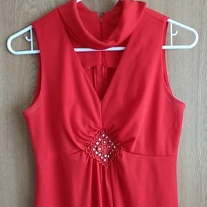 Vintage 70s Montgomery Ward Evening Gown